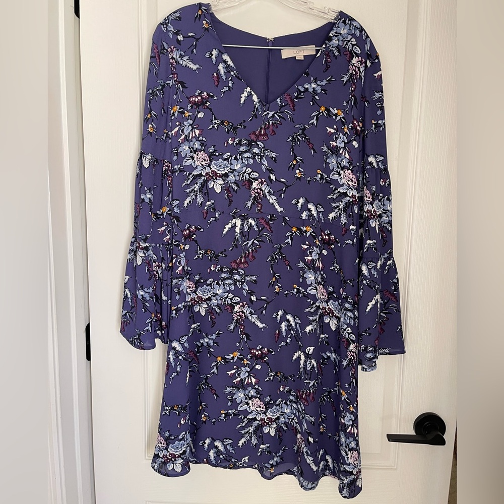 LOFT Floral Dress